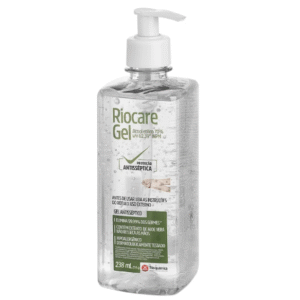 Álcool Gel 70% 215g Antisséptico Riocare Gel Rioquímica